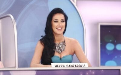 Helen Ganzarolli no Jogo dos Pontinhos do SBT (Foto reprodução)