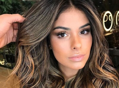 A ex-BBB está loira (Foto: Reprodução)