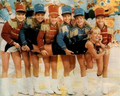 As paquitas da apresentadora Xuxa Meneghel. (Foto: Divulgação)