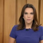 A apresentadora Ana Paula Araújo no Bom Dia Brasil
(Foto: Reprodução/Globo)