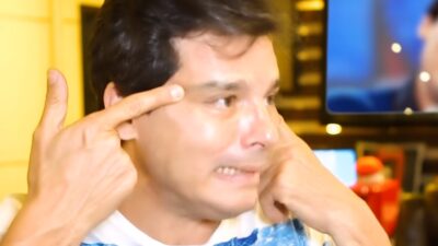 O apresentador Celso Portiolli não é considerado uma ameaça para a Record. (Foto: Reprodução)