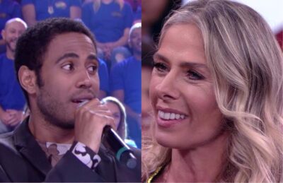 Galisteu não gostou da nota de Ícaro Silva na Dança dos Famosos (Foto montagem: TV Foco)