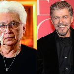 Aguinaldo Silva e José Mayer (Wilton Junior/ TV GLOBO/Divulgação/Estadão Conteúdo)