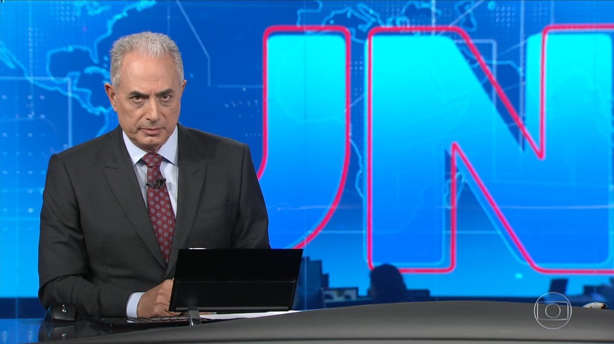 William Waack no Jornal da CNN (Foto: Reprodução)