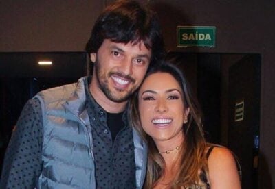 Patricia e o marido, Fábio Faria (Foto: Divulgação)