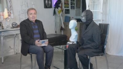 Gugu entrevista Mister M (Foto Record)
