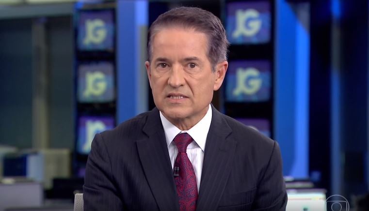 O jornalista Carlos Tramontina (Foto: Reproduçã/TV Globo)