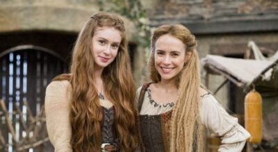 Marina Ruy Barbosa e Fernanda Nobre em Deus Salve o Rei (Foto: Marília Cabral/Globo/Divulgação)