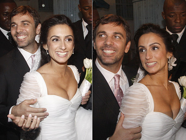 Casamento Marcelo Faria e Camila Lucciola (Foto: Divulgação)