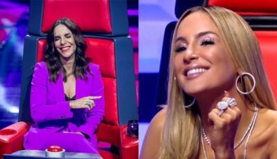 As cantoras Ivete Sangalo e Claudia Leitte. (Foto: Reprodução/Montagem/TV Foco)