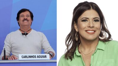 Carlinhos Aguiar e Mara Maravilha (Foto: Reprodução)