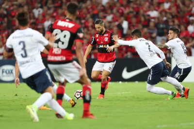 Flamengo não venceu Sul-Americana mas está garantido na Libertadores
Fotos: Gilvan de Souza / Flamengo