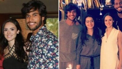 Isabelle Drummond vive romance com o ex-galã de 'Malhação', Fábio Scalon Foto: Divulgação e Instagram