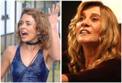 Nazaré de Senhora do Destino e Laura de Celebridade batem boca no whatsapp (Foto montagem: TV Foco)