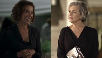 Lígia e Sabine vão cair na porrada na novela das sete Pega Pega. (Foto: Reprodução/Montagem/TV Foco)