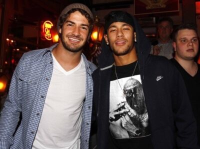 Neymar e Pato (Foto: AgNews)