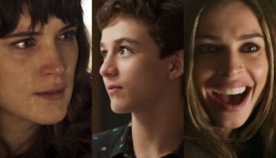 Tomaz destratará Clara por causa de Lívia na novela O Outro Lado do Paraíso. (Foto: Reprodução/Montagem/TV Foco)