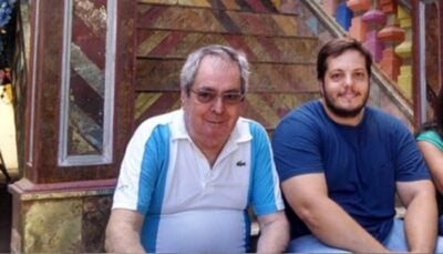 Benedito Ruy Barbosa ao lado do neto, Marcos Barbosa. (Foto: Divulgação)