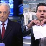 William Waack e Marcão do Povo: jornalistas se "queimaram" por causa de racismo
(Fotos: Reprodução/Globo/Record/Montagem TV Foco)