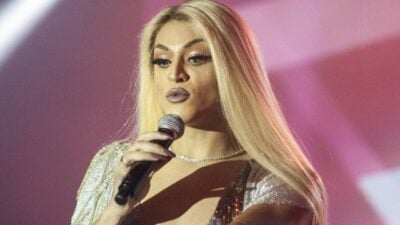 Pabllo Vittar teve que interromper show após confusão (Foto: Reprodução)
