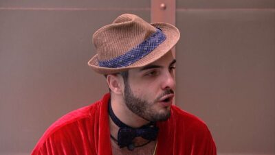 Mahmoud durante conversa no BBB18
(Foto: Reprodução/Globo)
