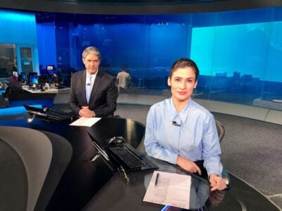 Apresentadores do Jornal Nacional (Foto Globo)