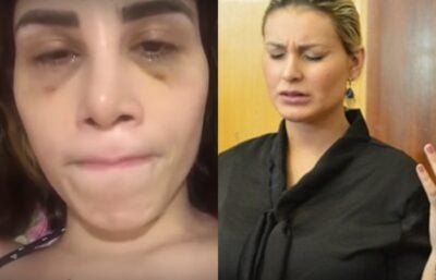 Camilla Uckers e Andressa Urach (Foto: Montagem/Reprodução)