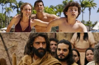 Novelas Apocalipse e Os Dez Mandamentos da Record (Foto: Reprodução)