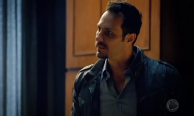 Cesar (Fernando Pavão) em cena de Apocalipse
(Foto: Reprodução/Record)