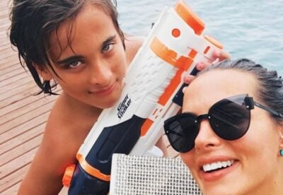 A cantora Paula Fernandes e o filho Kauê. (Foto: Reprodução/Instagram)