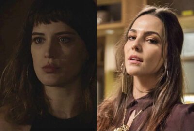 Clara descobre toda farsa de Aura em O Outro Lado do Paraíso (Foto montagem: TV Foco)