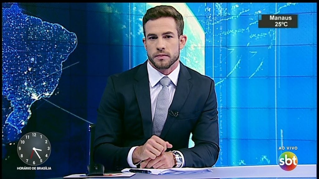 Jovem repórter estreia no SBT Brasil e faz sucesso na web