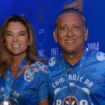 Galvão Bueno e a esposa (Foto: Reprodução)