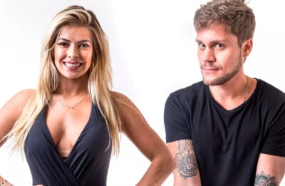 Jaqueline e Breno no BBB18 (Foto: Reprodução)
