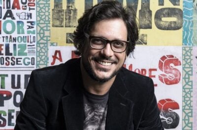 O ator Lúcio Mauro filho quer virar apresentador na Globo. (Foto: Ramón Vasconcelos/TV Globo)