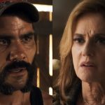 Mariano e Sophia em O Outro Lado do Paraíso. (Foto: Reprodução/TV Globo)
