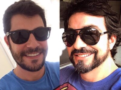 Fábio de Melo e Evaristo Costa (Foto: Reprodução)