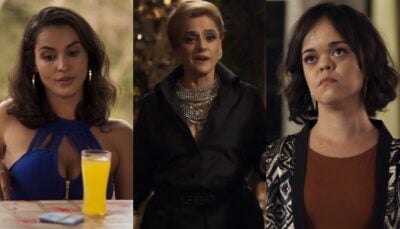Sophia vai cortar vestido de Estela e assassinar Vanessa no mesmo dia. (Foto: Reprodução/Globo)