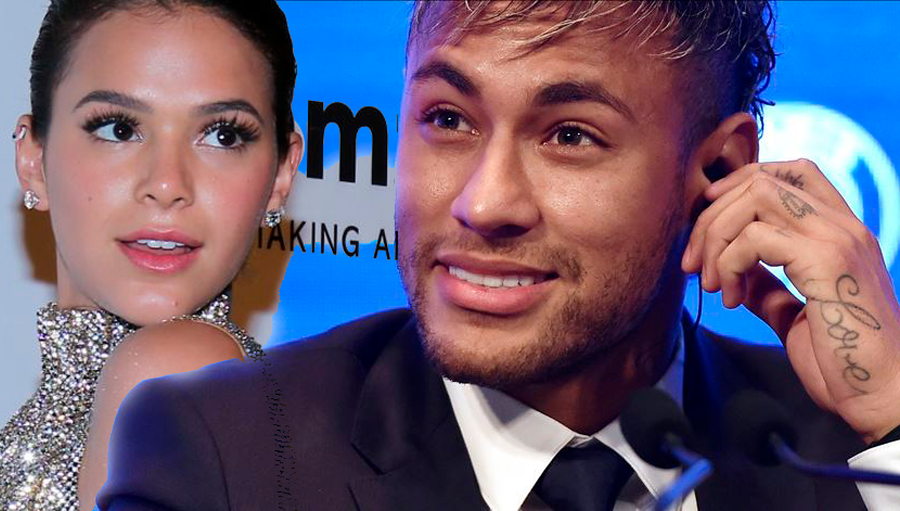 Neymar e Bruna Marquezine (Foto: Divulgação/Montagem/TV Foco)