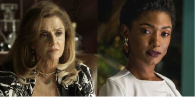 Sophia quer ver Raquel morta nos próximos capítulos da novela O Outro Lado do Paraíso. (Foto: Reprodução/Montagem)