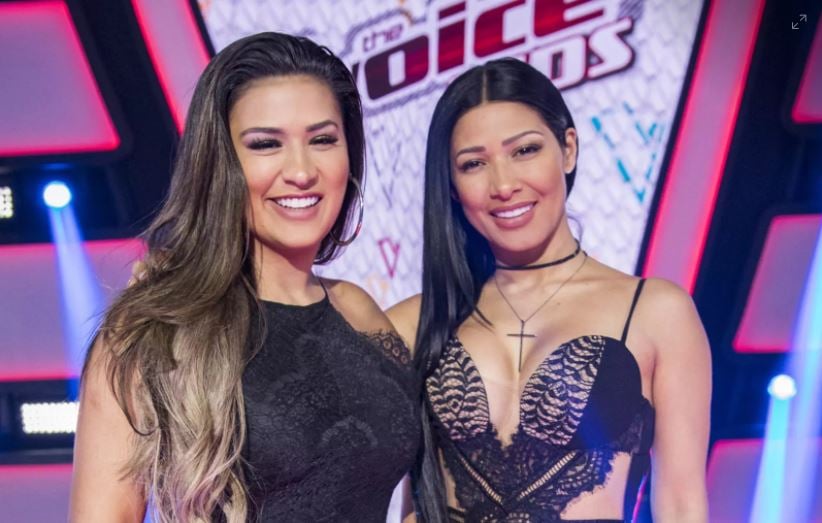 Simone e Simaria, juradas do The Voice Kids (Foto: João Miguel Junior/Rede Globo)