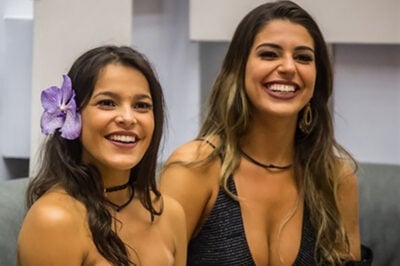 Emilly Araújo e Vívian Amorin na grande final (Foto: Divulgação)