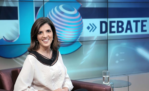 Andressa Boni assume o Jornal da Cultura (Foto: Reprodução)