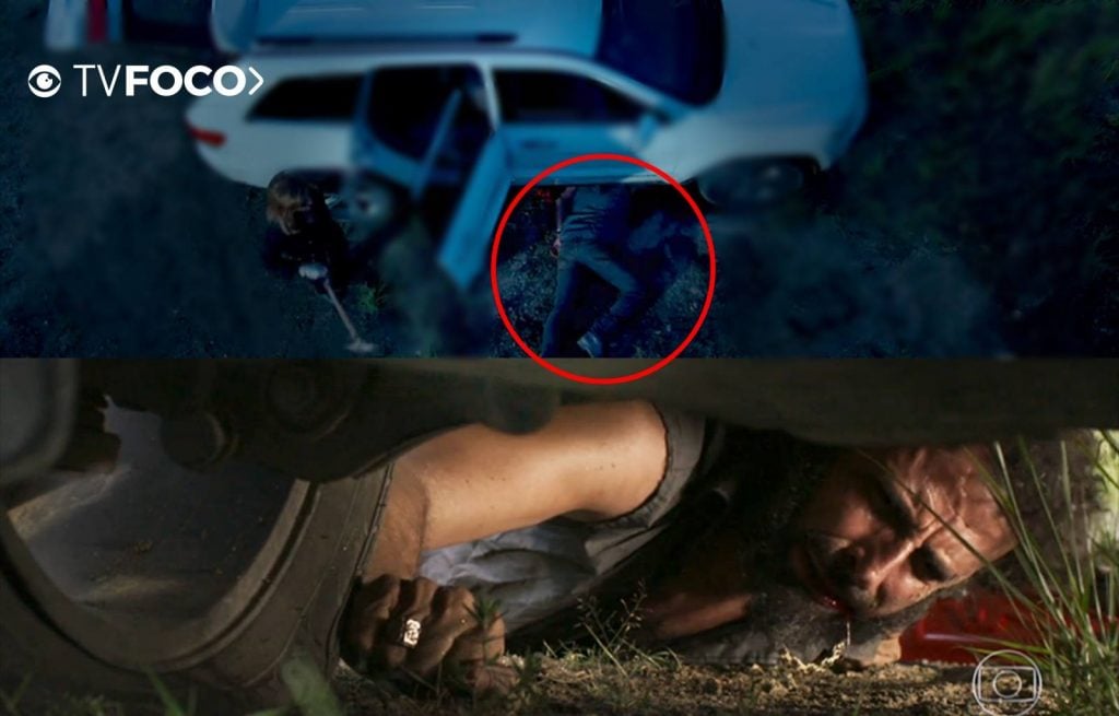 Gafe marca capítulo de O Outro Lado do Paraíso (Foto montagem: TV Foco)