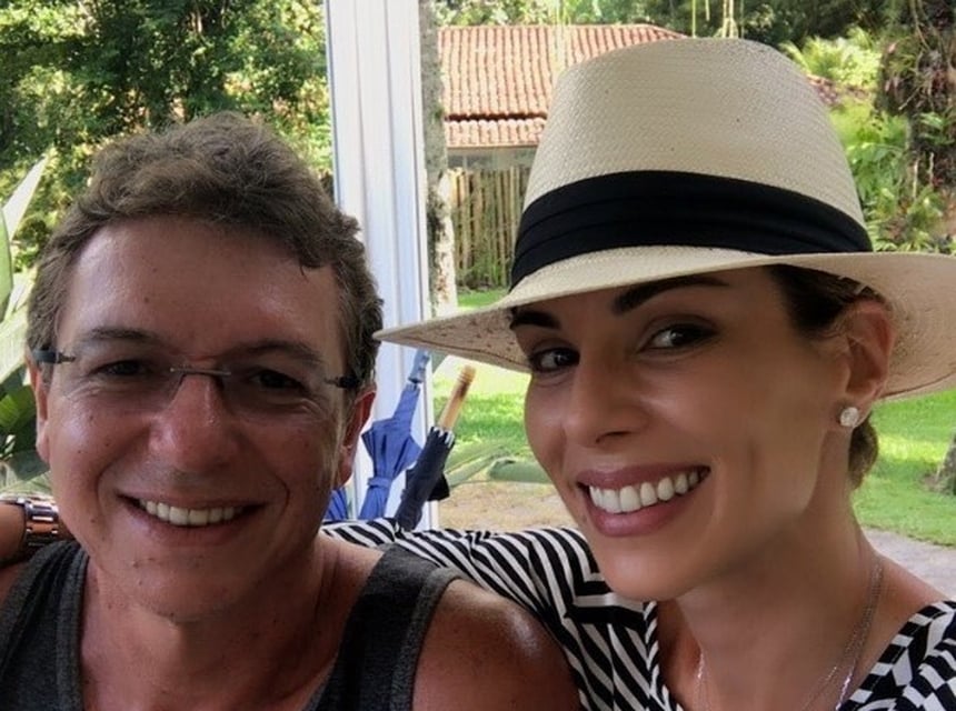 Ana Furtado e Boninho (Foto: Reprodução)