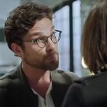 Benjamin (Igor Rickli) e Zoe (Juliana Knust) em cena de Apocalipse
(Foto: Reprodução/Record)