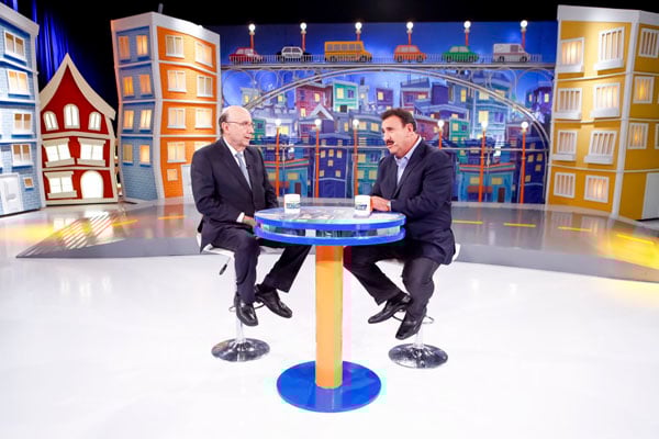 Henrique Meirelles falará da Reforma da Previdência no palco de Ratinho (Foto: Divulgação/SBT)
