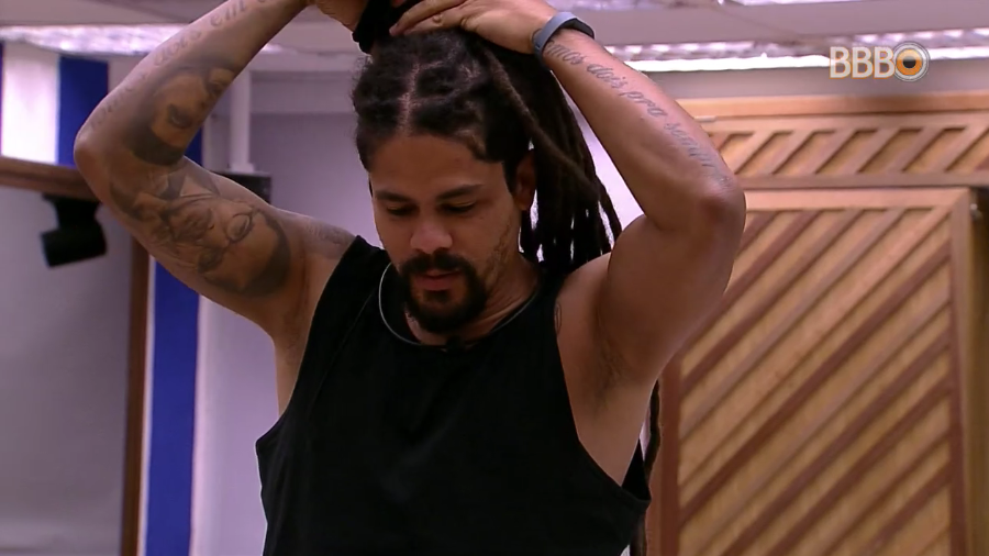 Viegas no BBB18 (Foto: Reprodução)