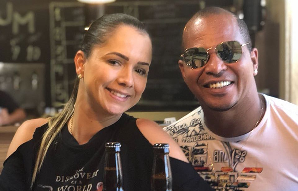 Ex-jogador Aloísio Chulapa e esposa Luisa Albuquerque estão confirmados no Power Couple Brasil (Foto: Reprodução)
