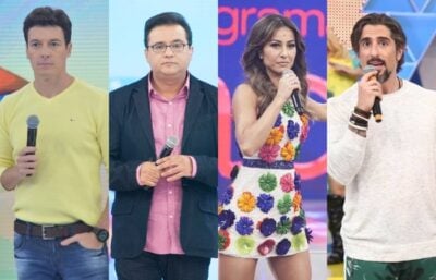 Apresentadores da Record prejudicados (Foto: Divulgação)